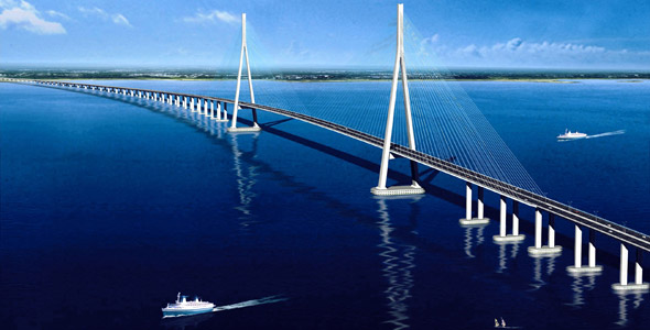 sutong-bridge Sutong Bridge in Nantong City, Jiangsu Province, China